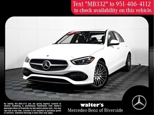 used 2023 Mercedes-Benz C-Class car, priced at $41,991