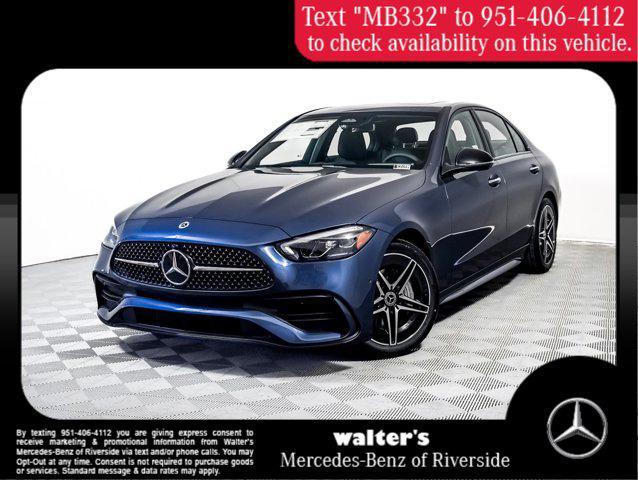 new 2024 Mercedes-Benz C-Class car, priced at $54,495