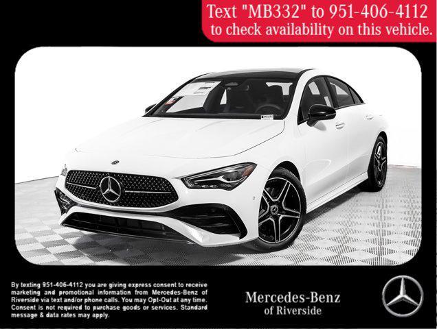 new 2025 Mercedes-Benz CLA 250 car, priced at $50,775