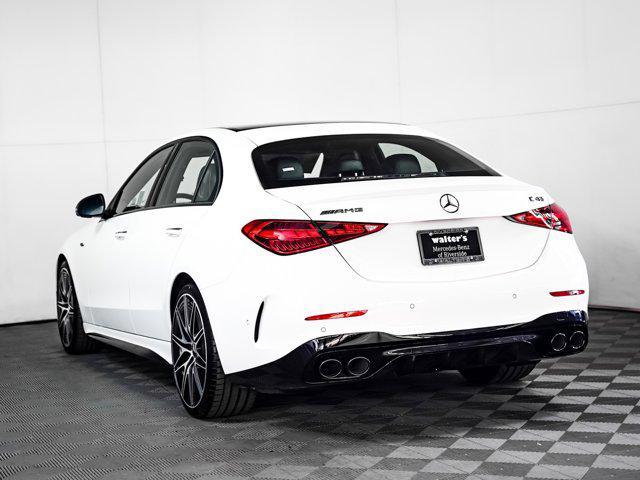 new 2025 Mercedes-Benz AMG C 43 car, priced at $74,040