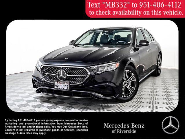 used 2025 Mercedes-Benz E-Class car, priced at $54,555