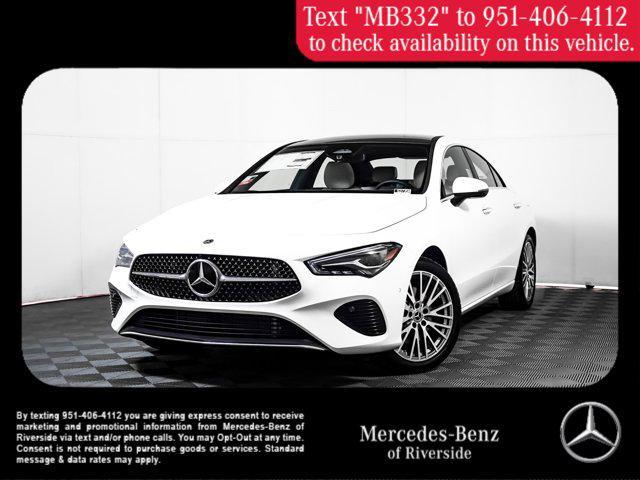 new 2025 Mercedes-Benz CLA 250 car, priced at $48,415