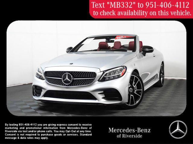 used 2019 Mercedes-Benz C-Class car, priced at $29,999