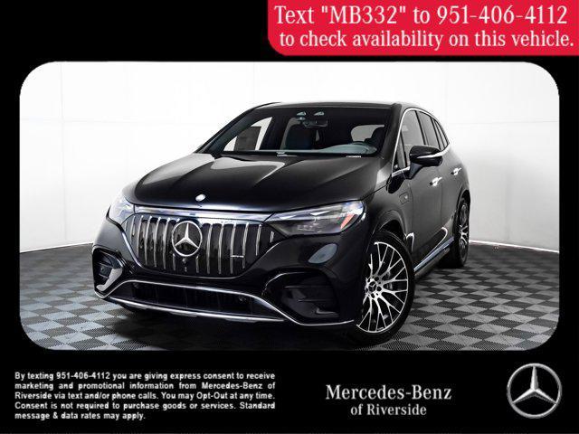 new 2025 Mercedes-Benz AMG EQE car, priced at $114,360