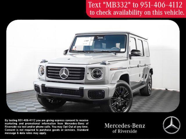 new 2025 Mercedes-Benz G-Class car, priced at $188,755