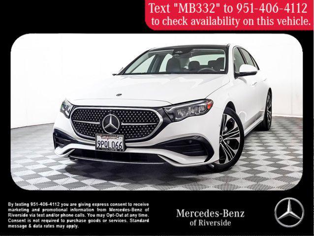 used 2025 Mercedes-Benz E-Class car, priced at $57,565