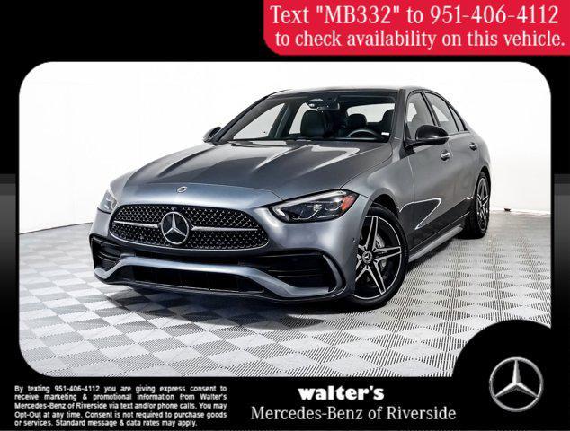 used 2023 Mercedes-Benz C-Class car, priced at $38,500