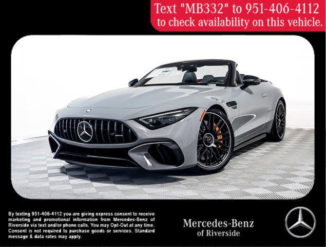 new 2025 Mercedes-Benz AMG SL 63 car, priced at $231,245