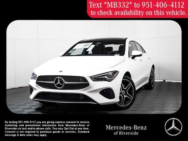new 2026 Mercedes-Benz CLA 250 car, priced at $47,495