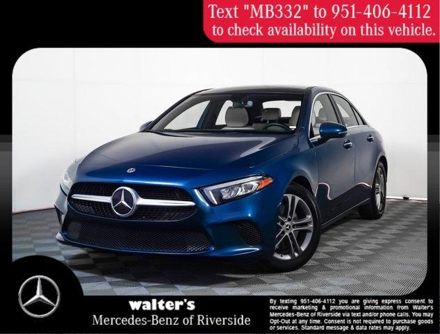 used 2020 Mercedes-Benz A-Class car, priced at $24,700