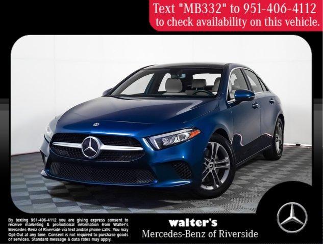 used 2020 Mercedes-Benz A-Class car, priced at $23,991