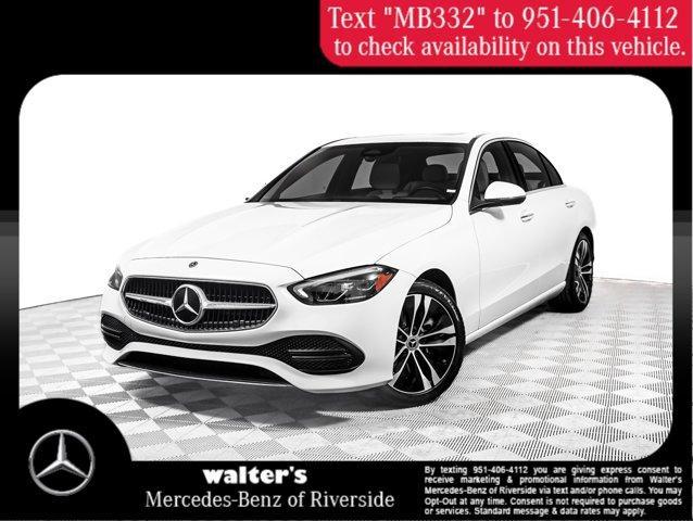 used 2022 Mercedes-Benz C-Class car, priced at $34,991