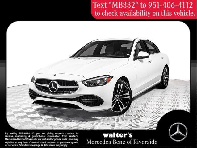 used 2022 Mercedes-Benz C-Class car, priced at $33,981