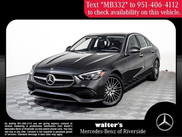 used 2022 Mercedes-Benz C-Class car, priced at $39,999