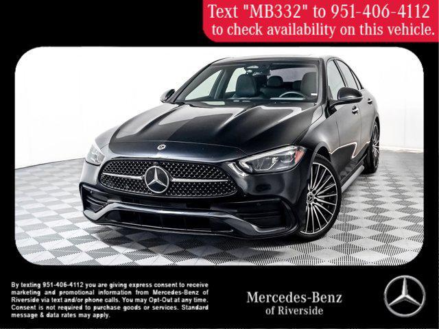 used 2023 Mercedes-Benz C-Class car, priced at $31,911