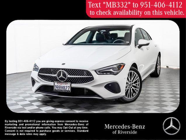 used 2025 Mercedes-Benz CLA 250 car, priced at $37,997