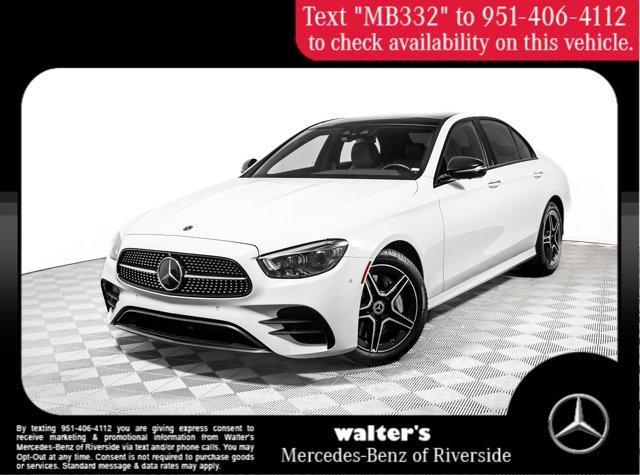 used 2021 Mercedes-Benz E-Class car, priced at $37,750