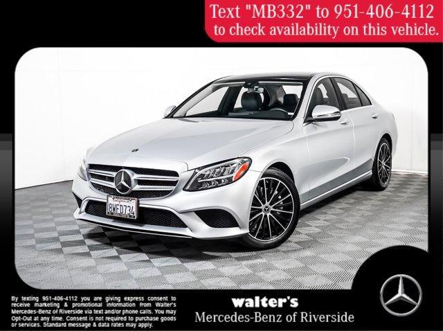 used 2021 Mercedes-Benz C-Class car, priced at $29,711