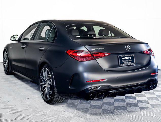 new 2025 Mercedes-Benz AMG C 43 car, priced at $76,540