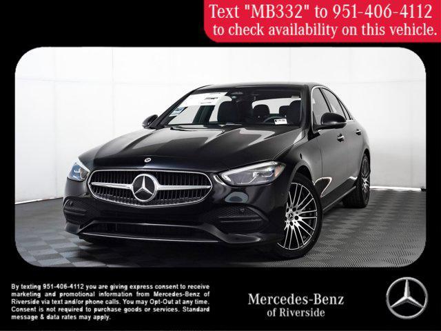 new 2025 Mercedes-Benz C-Class car, priced at $50,105