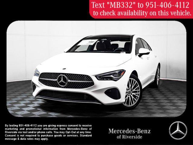 new 2025 Mercedes-Benz CLA 250 car, priced at $48,085