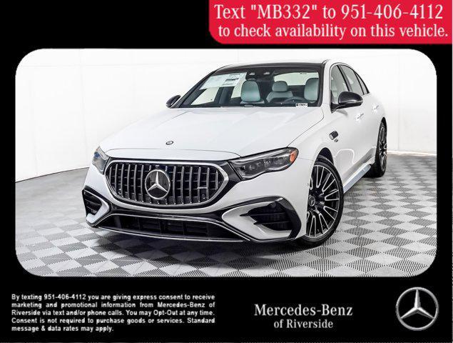 new 2026 Mercedes-Benz AMG E 53 car, priced at $105,330