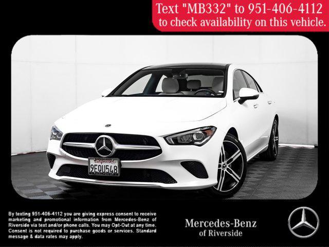 used 2023 Mercedes-Benz CLA 250 car, priced at $31,500