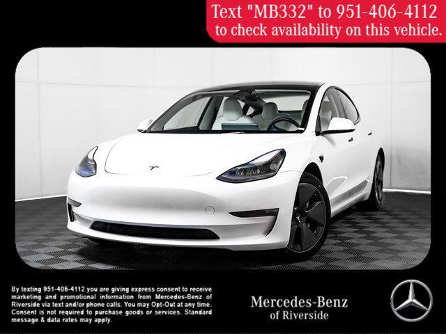 used 2023 Tesla Model 3 car, priced at $21,714