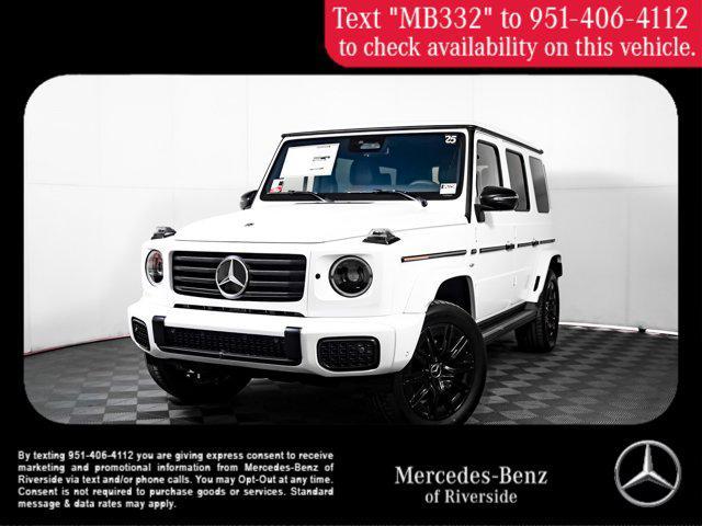 new 2025 Mercedes-Benz G-Class car, priced at $191,890