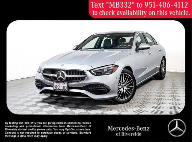 used 2025 Mercedes-Benz C-Class car, priced at $41,645