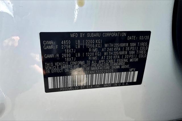 new 2025 Subaru Outback car, priced at $40,485