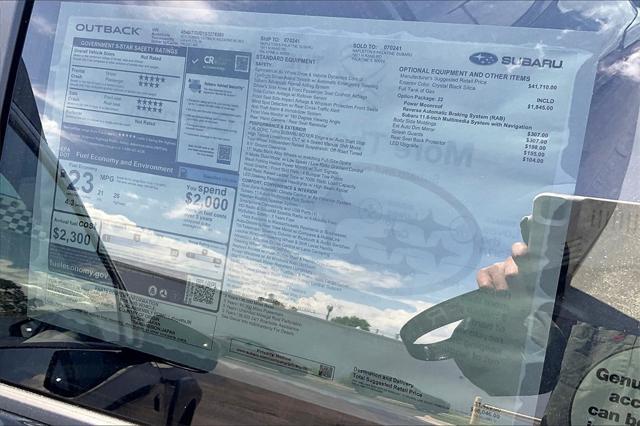 new 2025 Subaru Outback car, priced at $42,840