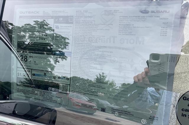 new 2025 Subaru Outback car, priced at $39,424