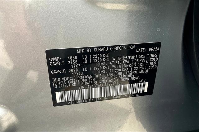 new 2025 Subaru Outback car, priced at $35,434