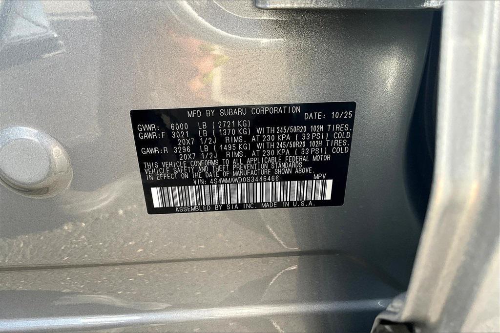 new 2025 Subaru Ascent car, priced at $50,779