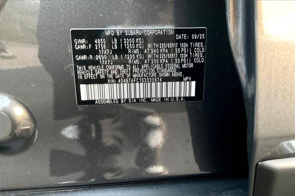 new 2025 Subaru Outback car, priced at $35,562