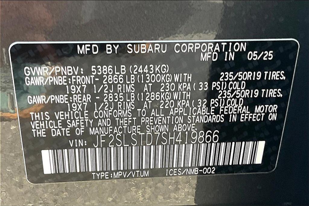 new 2025 Subaru Forester Hybrid car, priced at $44,344