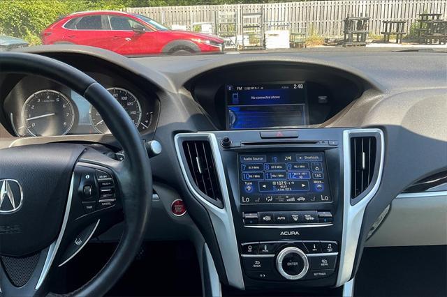 used 2015 Acura TLX car, priced at $14,495