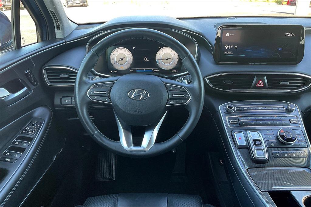 used 2021 Hyundai Santa Fe car, priced at $23,900