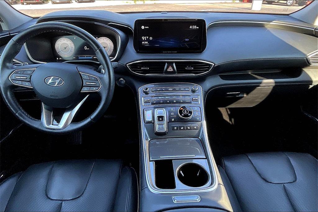 used 2021 Hyundai Santa Fe car, priced at $23,900