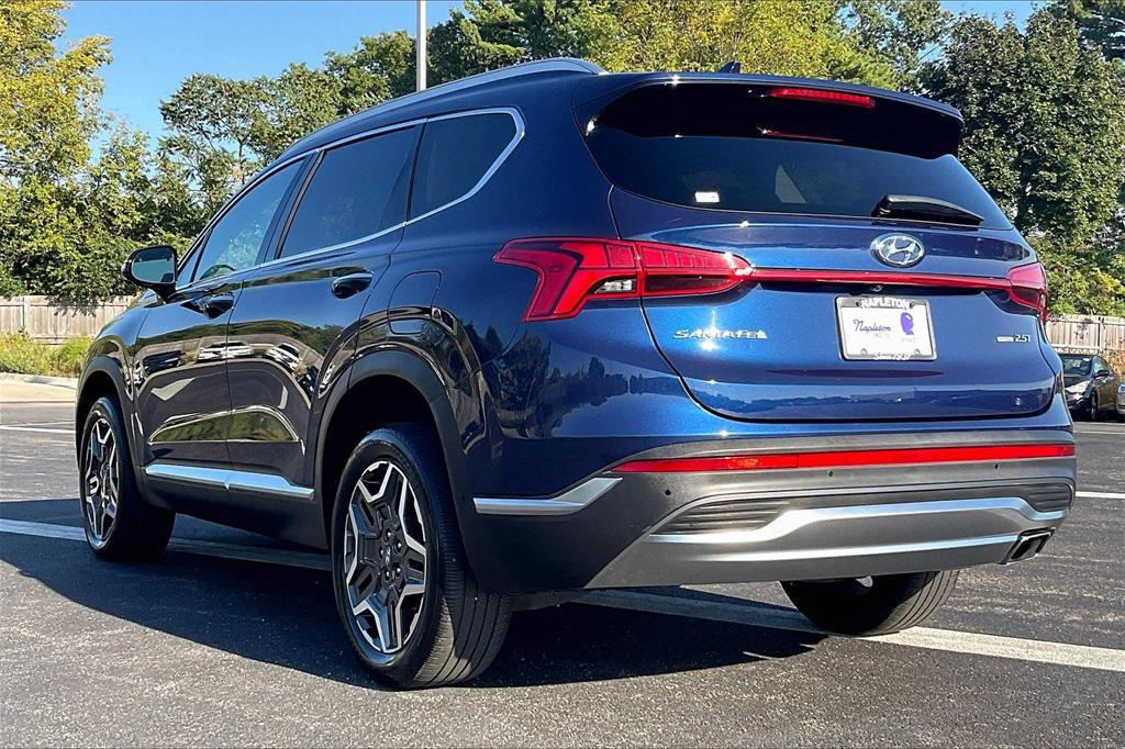 used 2021 Hyundai Santa Fe car, priced at $23,900