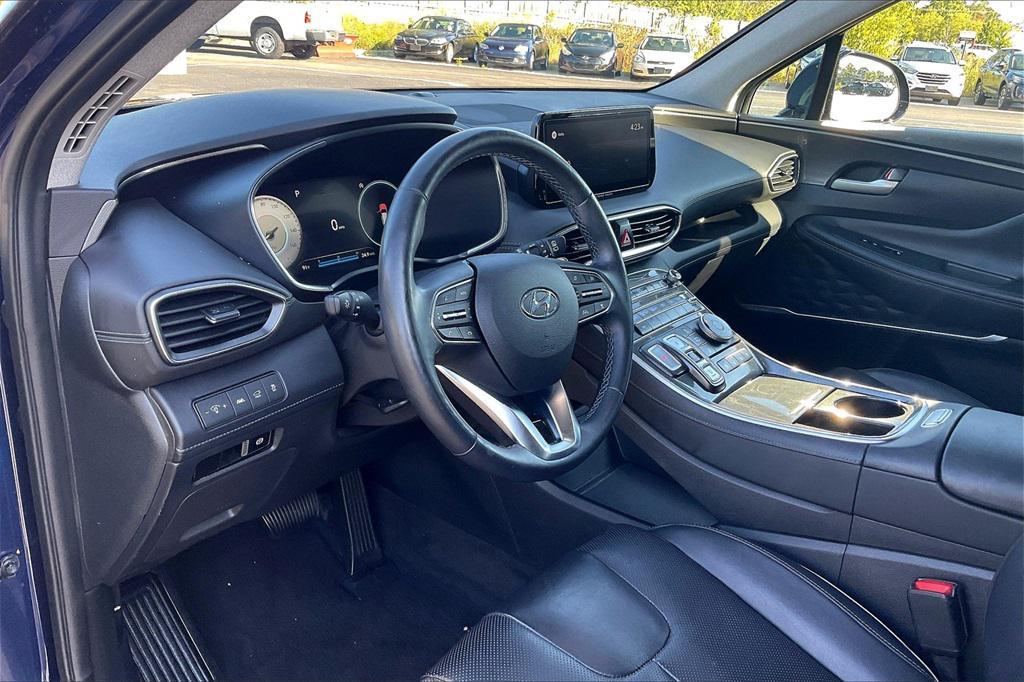 used 2021 Hyundai Santa Fe car, priced at $23,900
