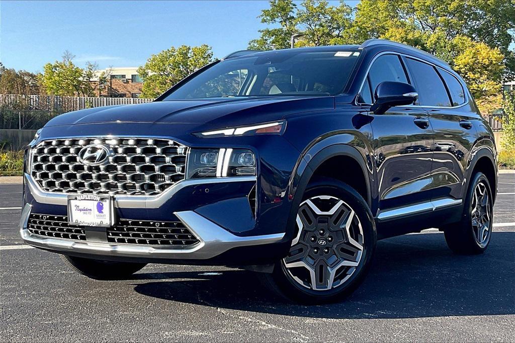 used 2021 Hyundai Santa Fe car, priced at $23,900