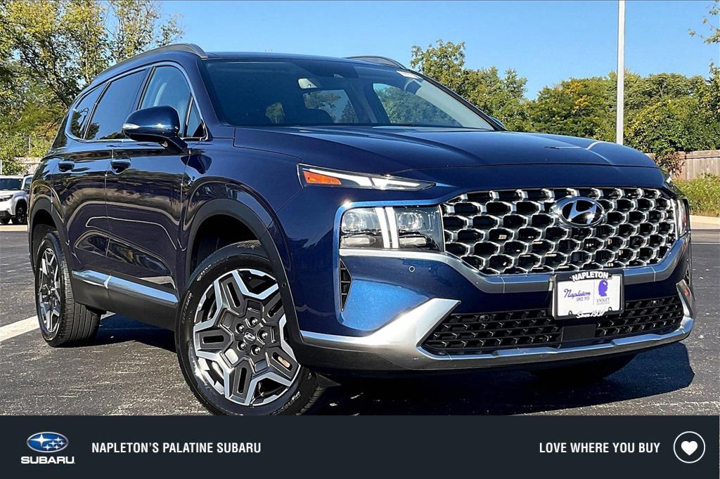 used 2021 Hyundai Santa Fe car, priced at $23,900