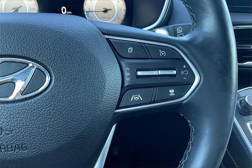 used 2021 Hyundai Santa Fe car, priced at $23,900