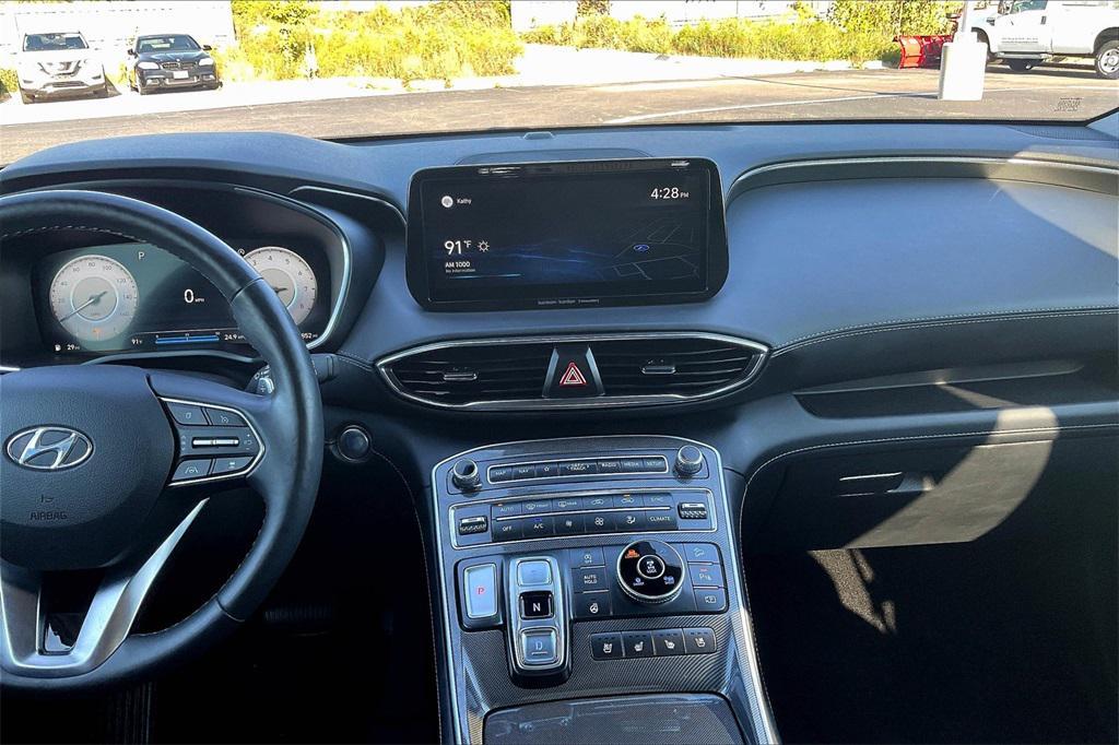 used 2021 Hyundai Santa Fe car, priced at $23,900