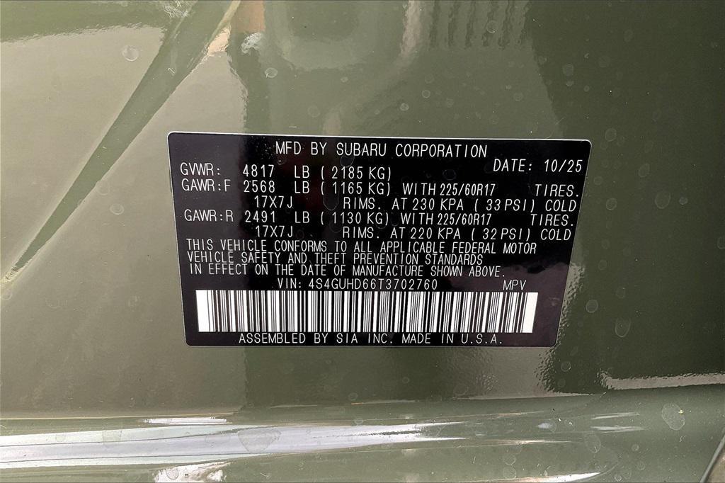 new 2026 Subaru Crosstrek car, priced at $31,528