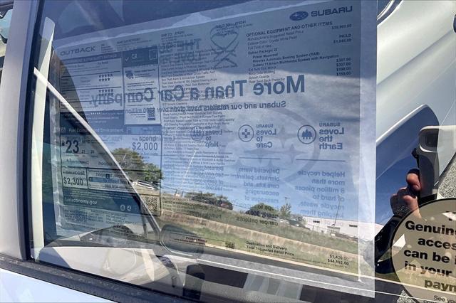 new 2025 Subaru Outback car, priced at $44,192
