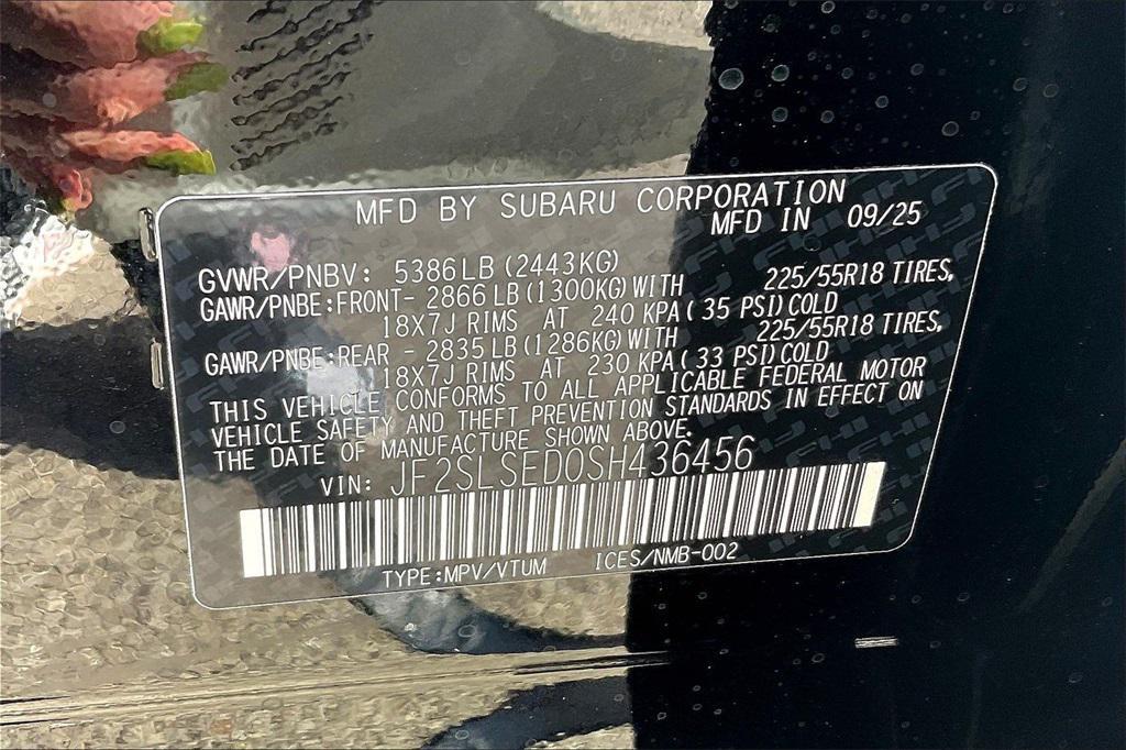 new 2025 Subaru Forester Hybrid car, priced at $36,472