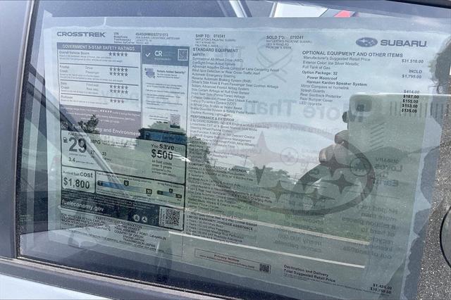 new 2025 Subaru Crosstrek car, priced at $32,399